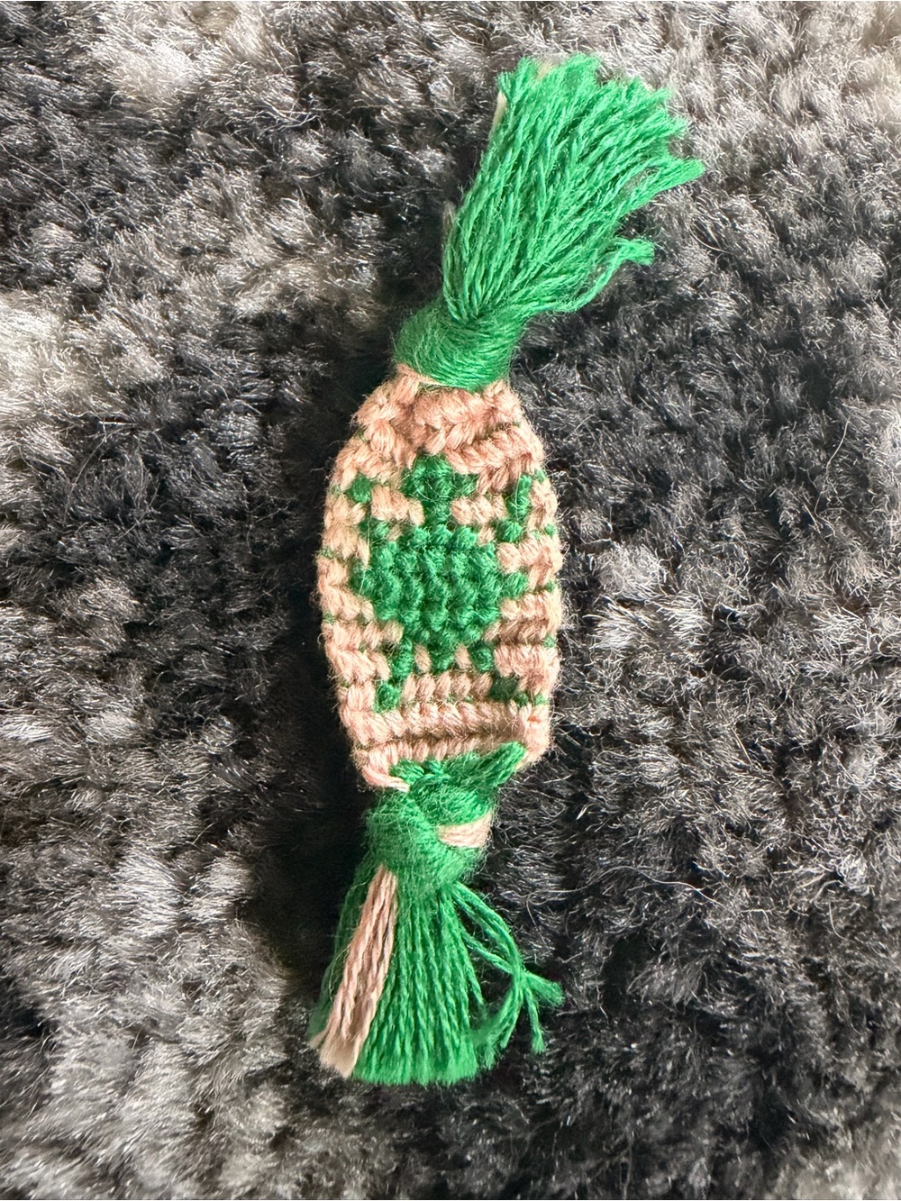 Handmade Turtle Tassel Keychain